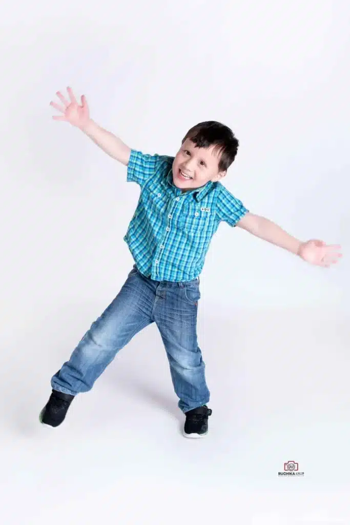 Artistic children's photography session in scenic Wellington